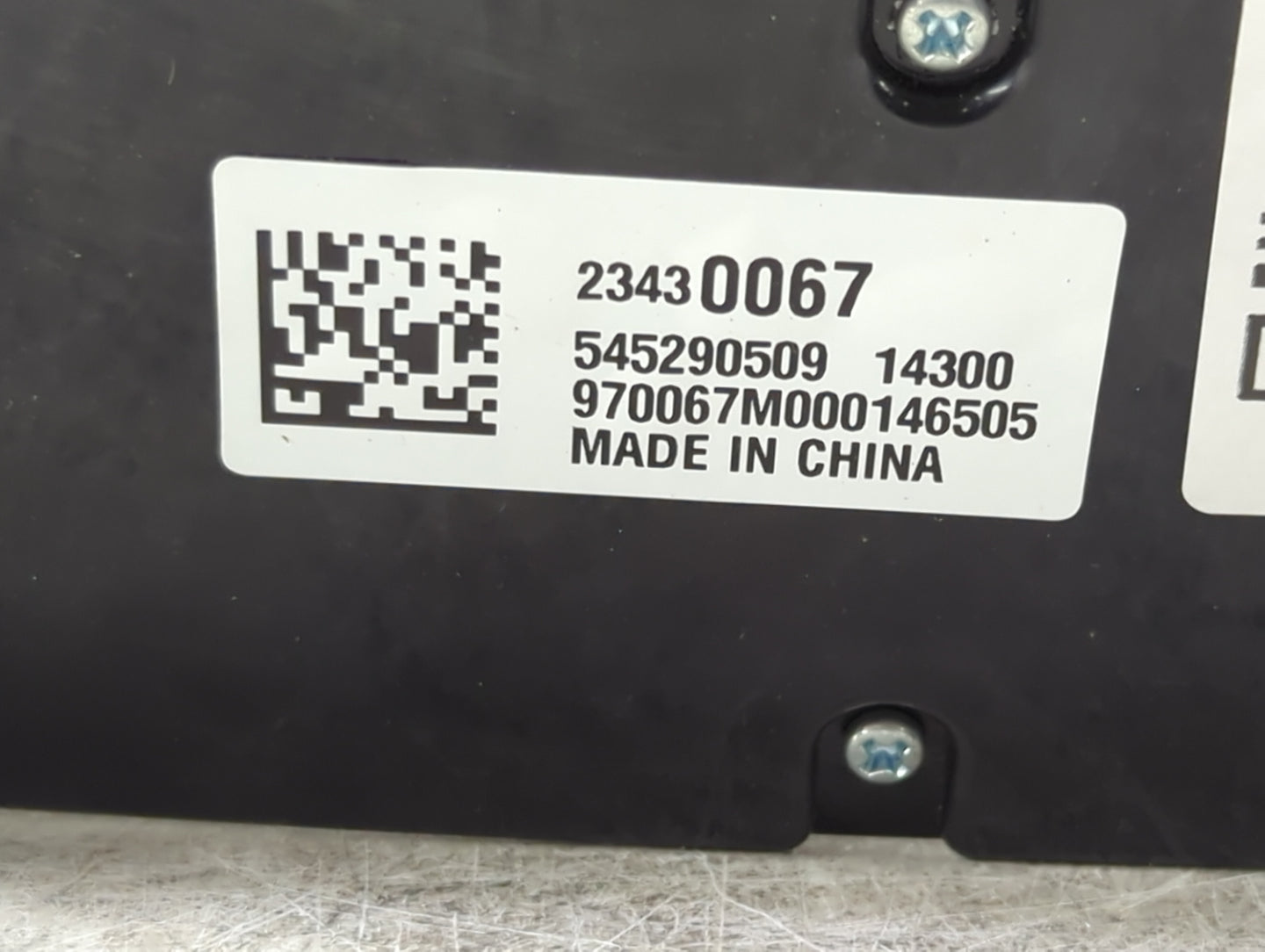 2014-2016 Chevrolet Malibu Radio Control Panel - Oemusedautoparts1.com