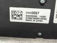 2014-2016 Chevrolet Malibu Radio Control Panel - Oemusedautoparts1.com