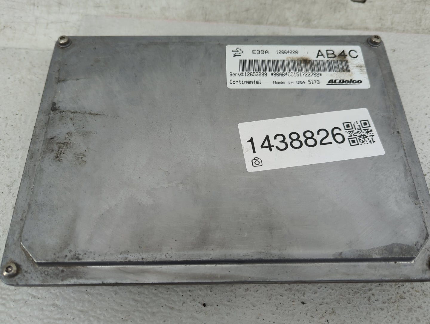 2013-2016 Chevrolet Malibu PCM Engine Control Computer ECU ECM PCU OEM P/N:12664220 12653998 Fits Fits 2013 2014 2015 2016 O