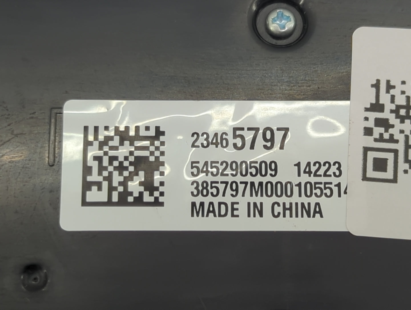 2014-2016 Chevrolet Malibu Climate Control Module Temperature AC/Heater Replacement P/N:23465797 Fits Fits 2014 2015 2016 OE