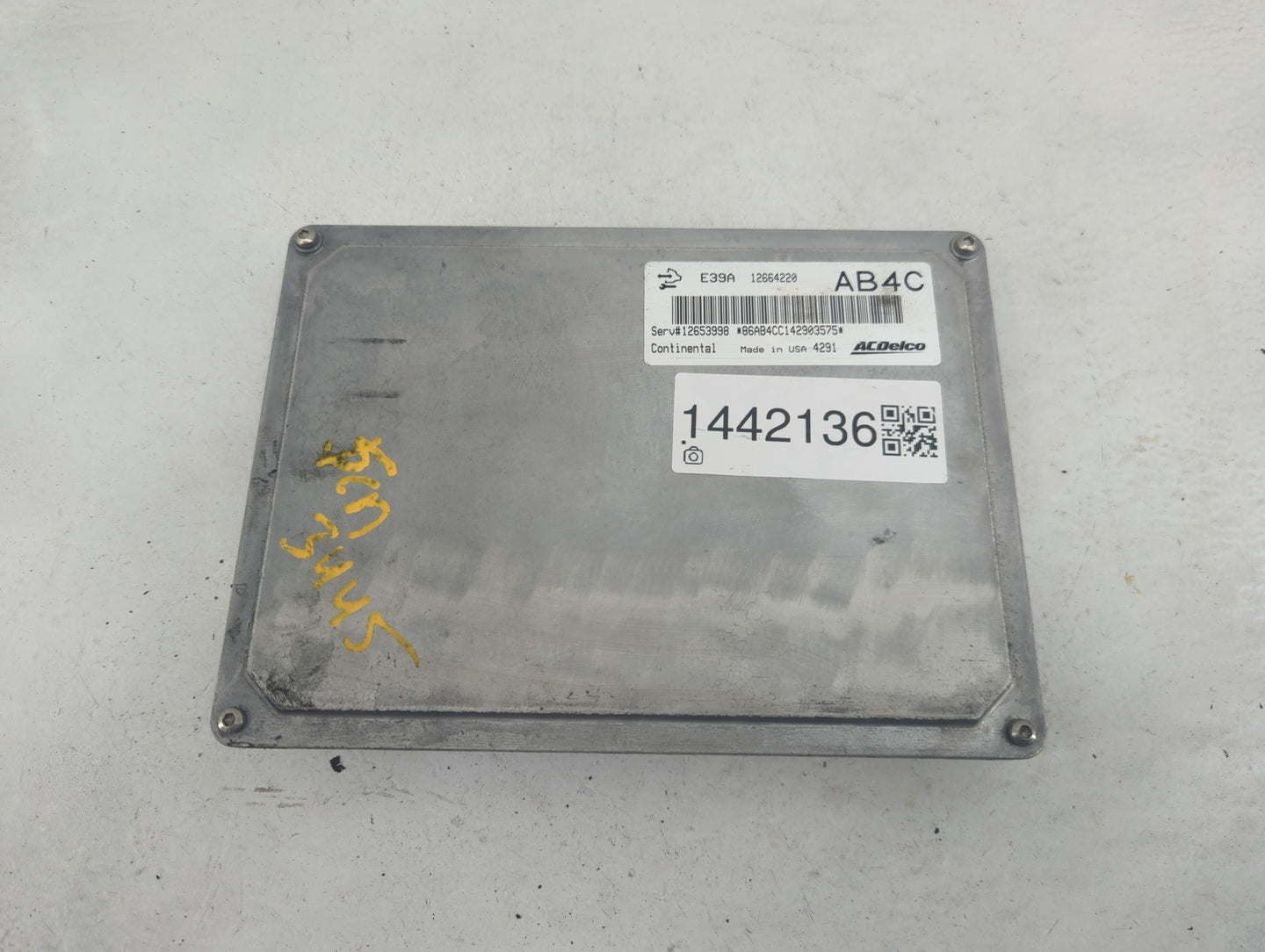 2013-2016 Chevrolet Malibu PCM Engine Control Computer ECU ECM PCU OEM P/N:12664220 12653998 Fits Fits 2013 2014 2015 2016 O