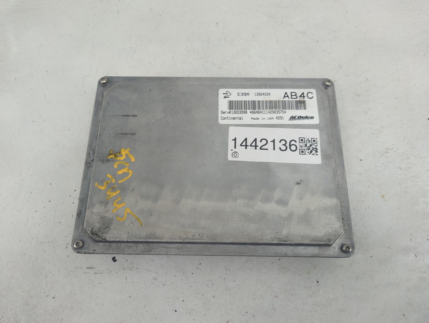 2013-2016 Chevrolet Malibu PCM Engine Control Computer ECU ECM PCU OEM P/N:12664220 12653998 Fits Fits 2013 2014 2015 2016 O