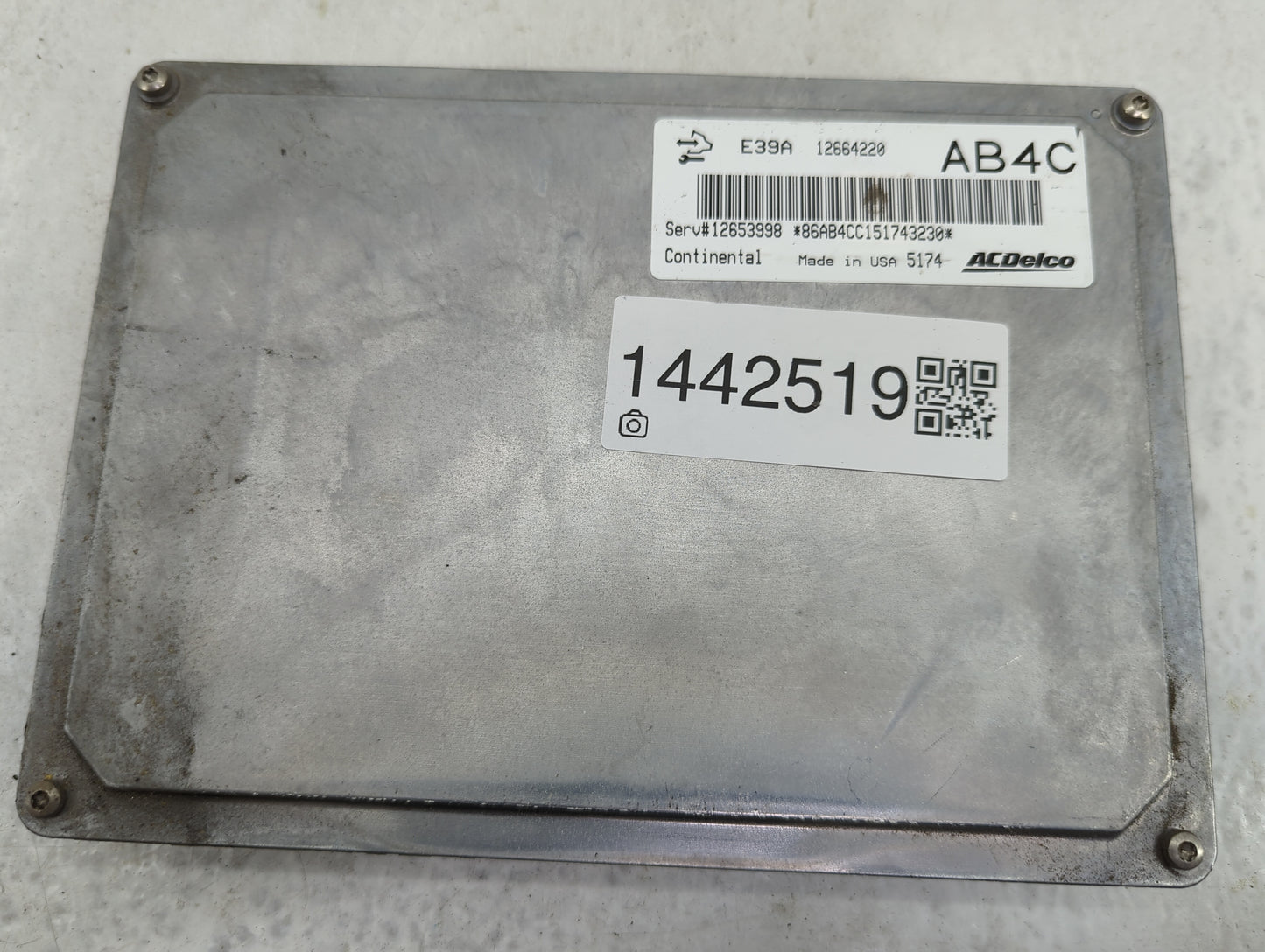 2013-2016 Chevrolet Malibu PCM Engine Control Computer ECU ECM PCU OEM P/N:12664220 12653998 Fits Fits 2013 2014 2015 2016 O