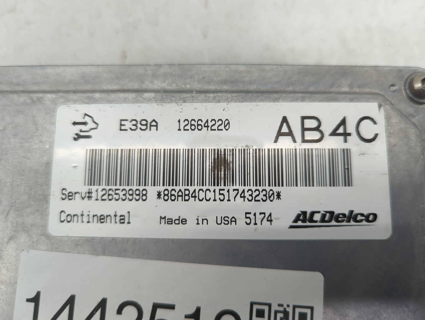 2013-2016 Chevrolet Malibu PCM Engine Control Computer ECU ECM PCU OEM P/N:12664220 12653998 Fits Fits 2013 2014 2015 2016 O