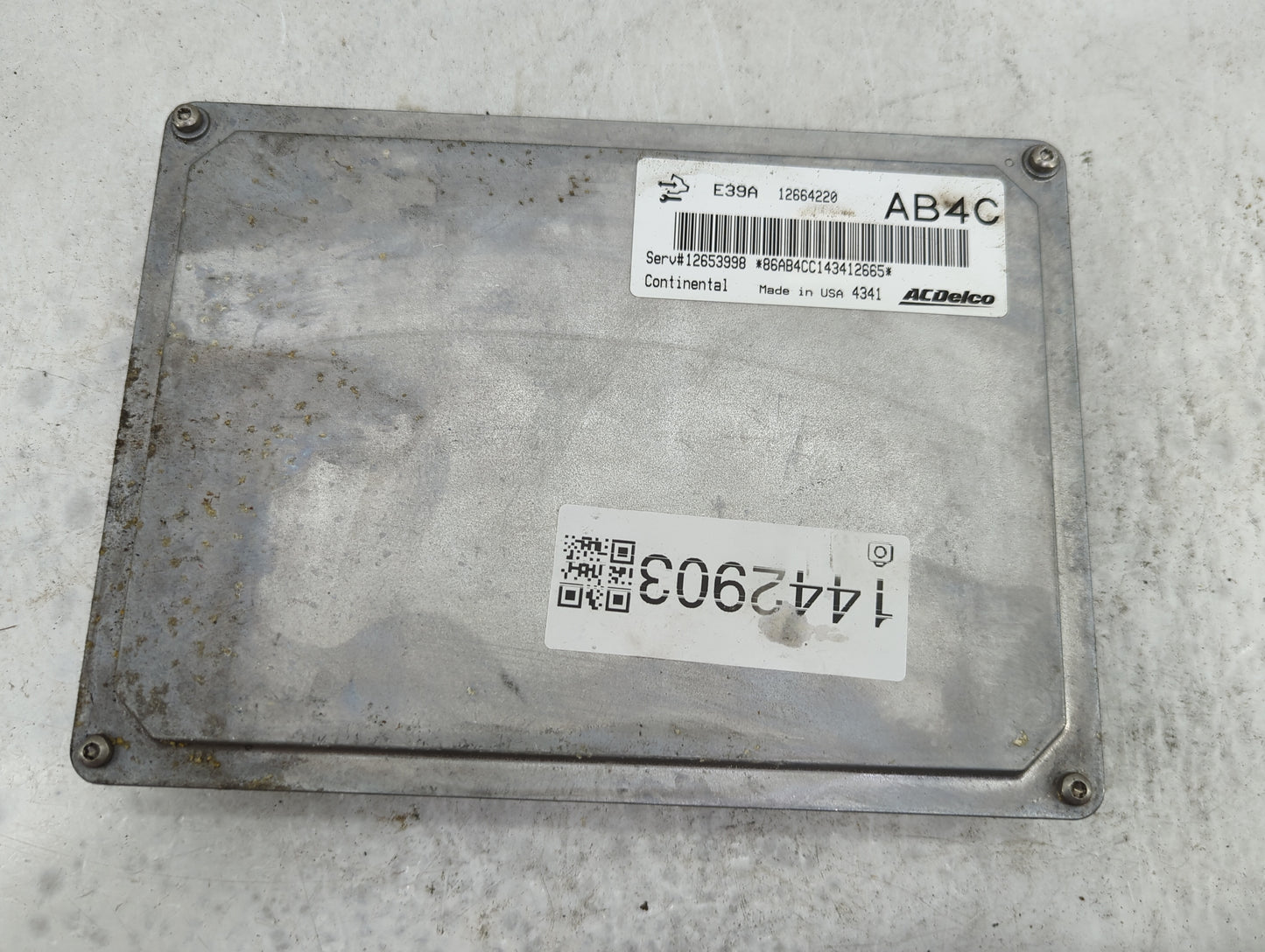 2013-2016 Chevrolet Malibu PCM Engine Control Computer ECU ECM PCU OEM P/N:12664220 12653998 Fits Fits 2013 2014 2015 2016 O