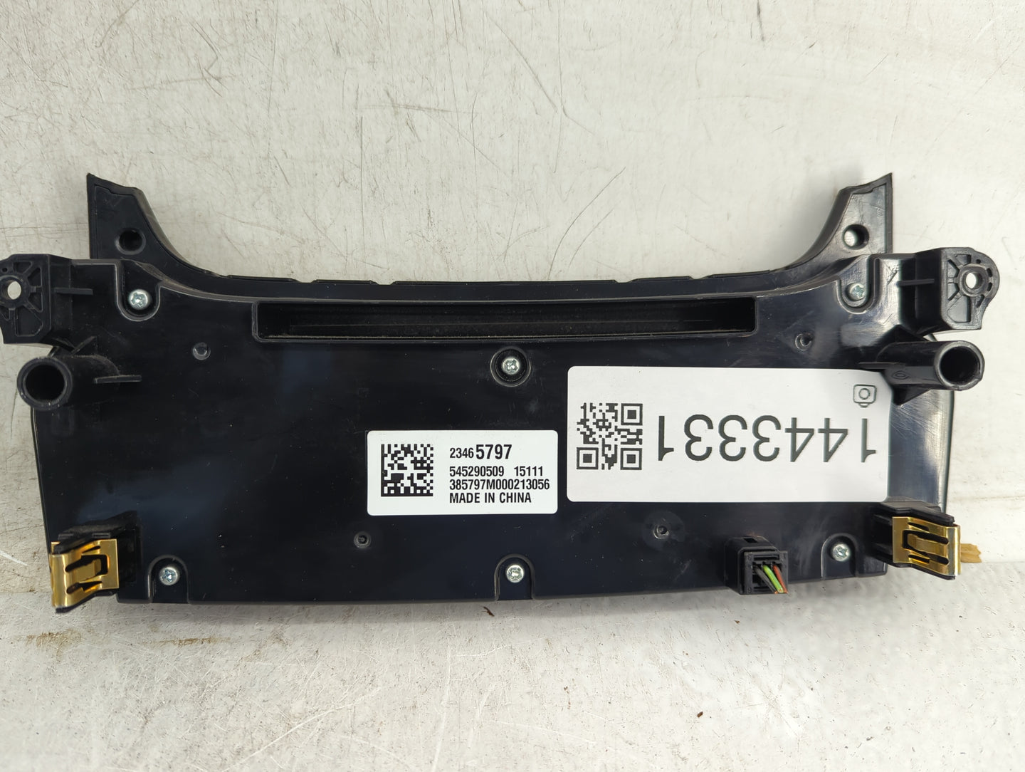 2014-2016 Chevrolet Malibu Climate Control Module Temperature AC/Heater Replacement P/N:23465797 545290509 Fits OEM Used Aut