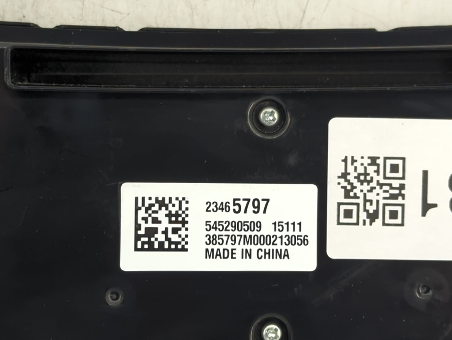 2014-2016 Chevrolet Malibu Climate Control Module Temperature AC/Heater Replacement P/N:23465797 545290509 Fits OEM Used Aut