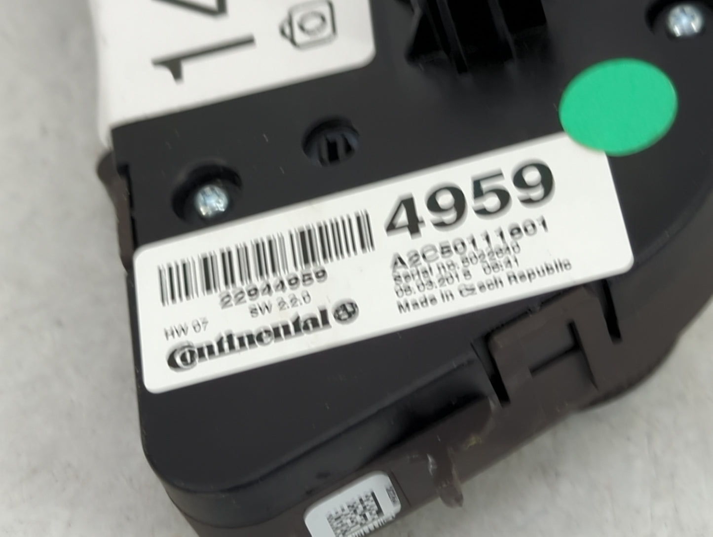2014-2016 Chevrolet Malibu Climate Control Module Temperature AC/Heater Replacement P/N:22944959 A2C50111801 Fits OEM Used A