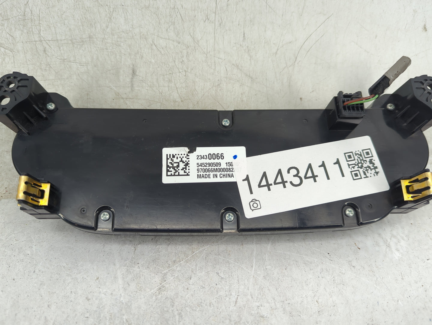 2014-2016 Chevrolet Malibu Radio Control Panel Black - Oemusedautoparts1.com