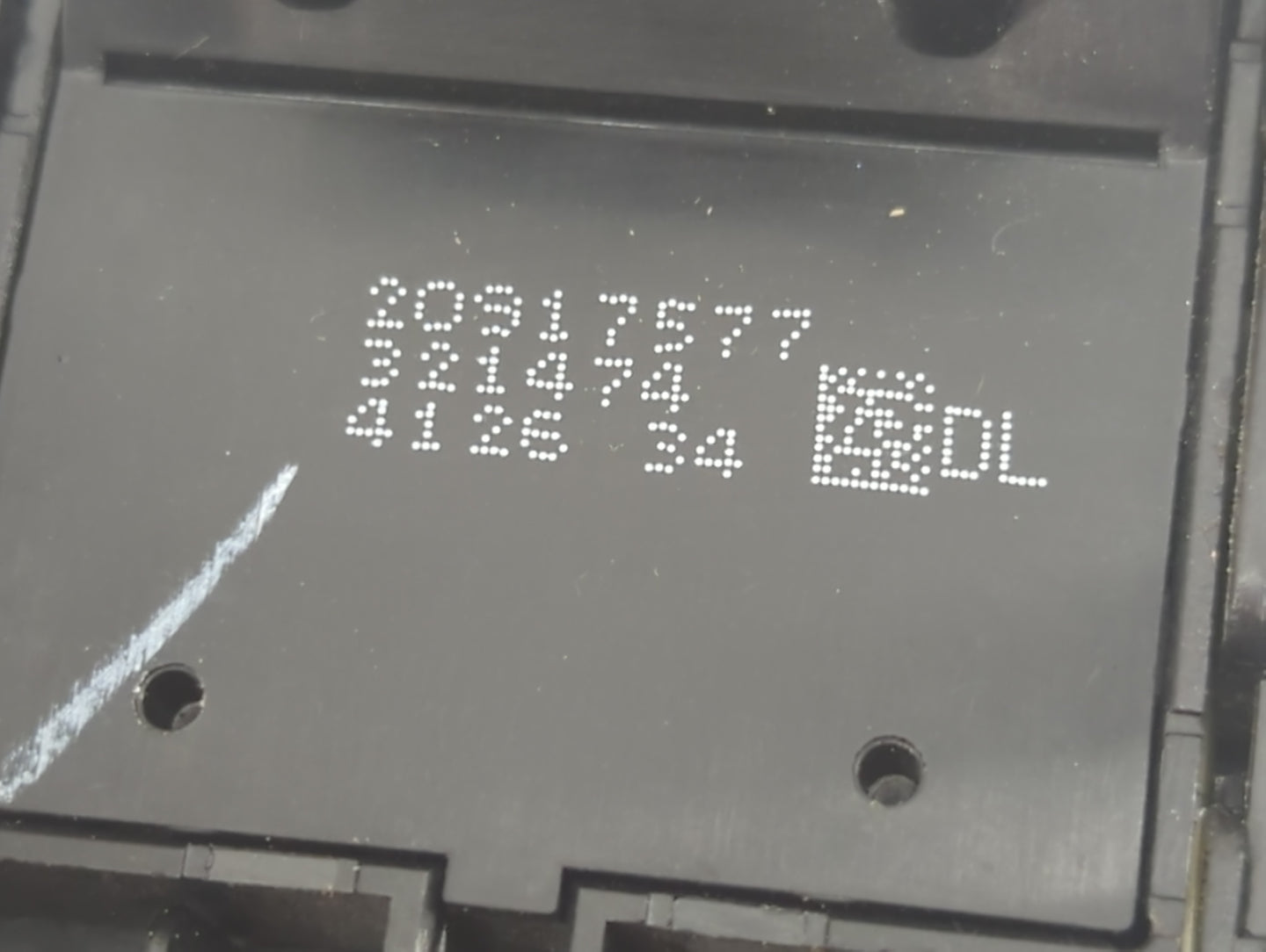2014-2016 Chevrolet Malibu Master Power Window Switch Replacement Driver Side Left P/N:20917577 321474 Fits OEM Used Auto Pa