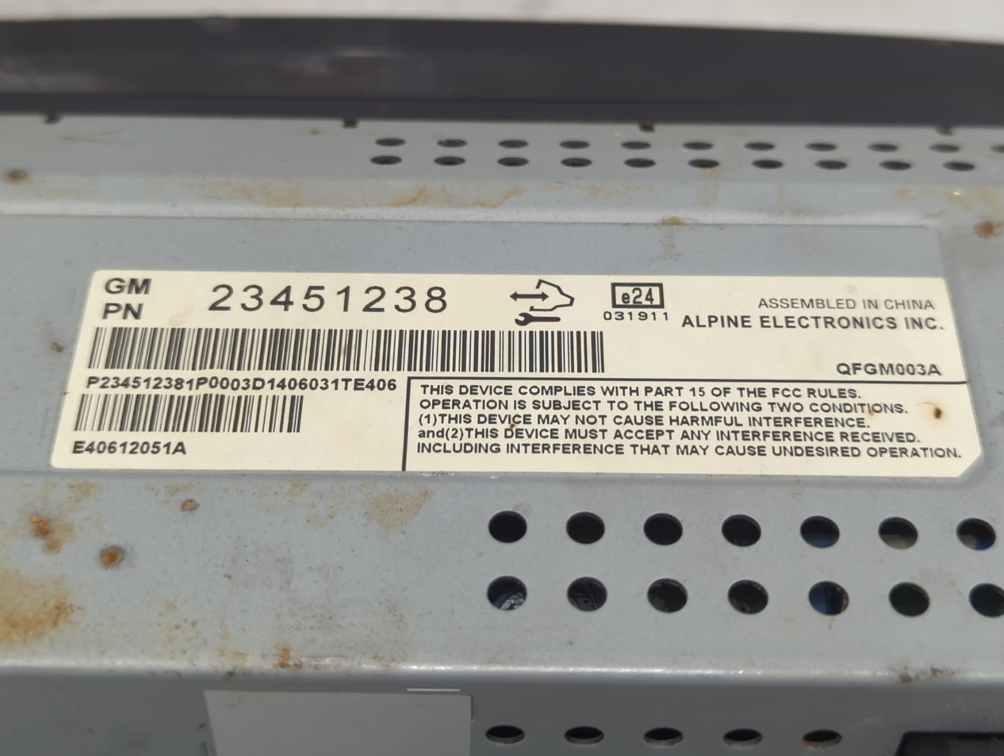 2013-2016 Chevrolet Malibu Information Display Screen - Oemusedautoparts1.com