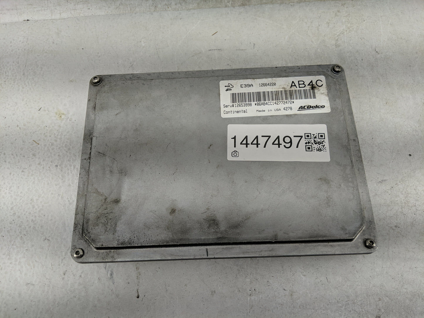 2013-2016 Chevrolet Malibu PCM Engine Control Computer ECU ECM PCU OEM P/N:12664220 12653998 Fits Fits 2013 2014 2015 2016 O