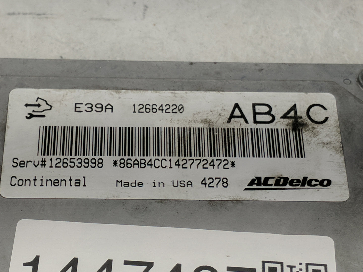 2013-2016 Chevrolet Malibu PCM Engine Control Computer ECU ECM PCU OEM P/N:12664220 12653998 Fits Fits 2013 2014 2015 2016 O