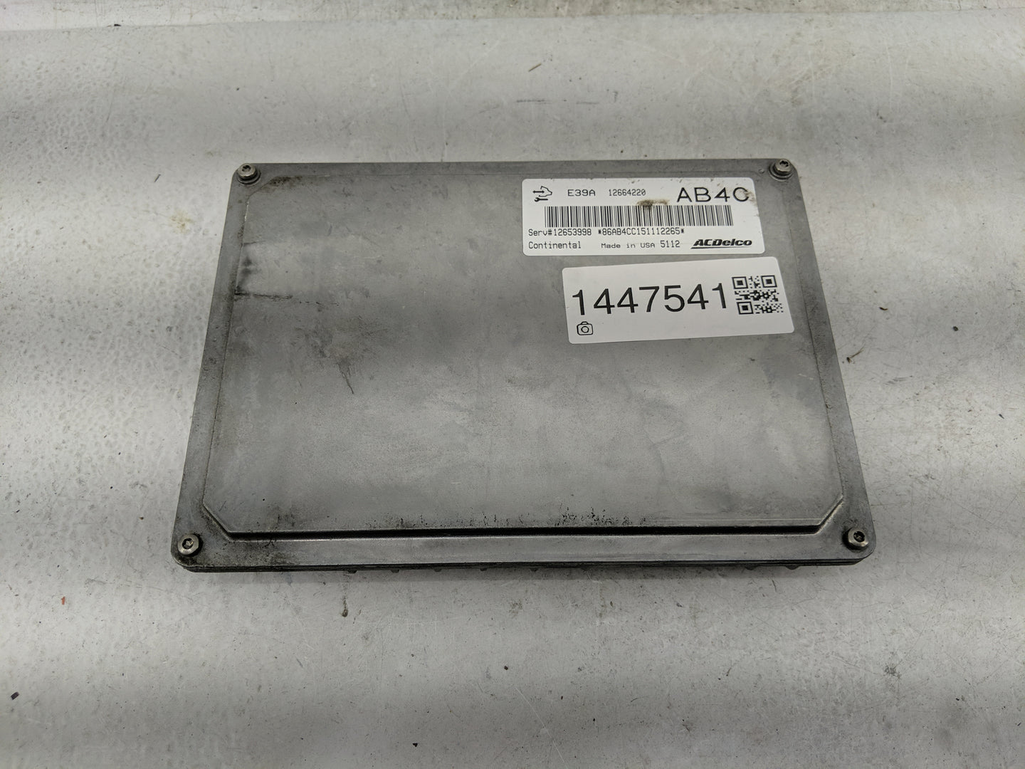 2015 Chevrolet Malibu PCM Engine Control Computer ECU ECM PCU OEM P/N:12664220 12653998 Fits OEM Used Auto Parts - Oemusedau