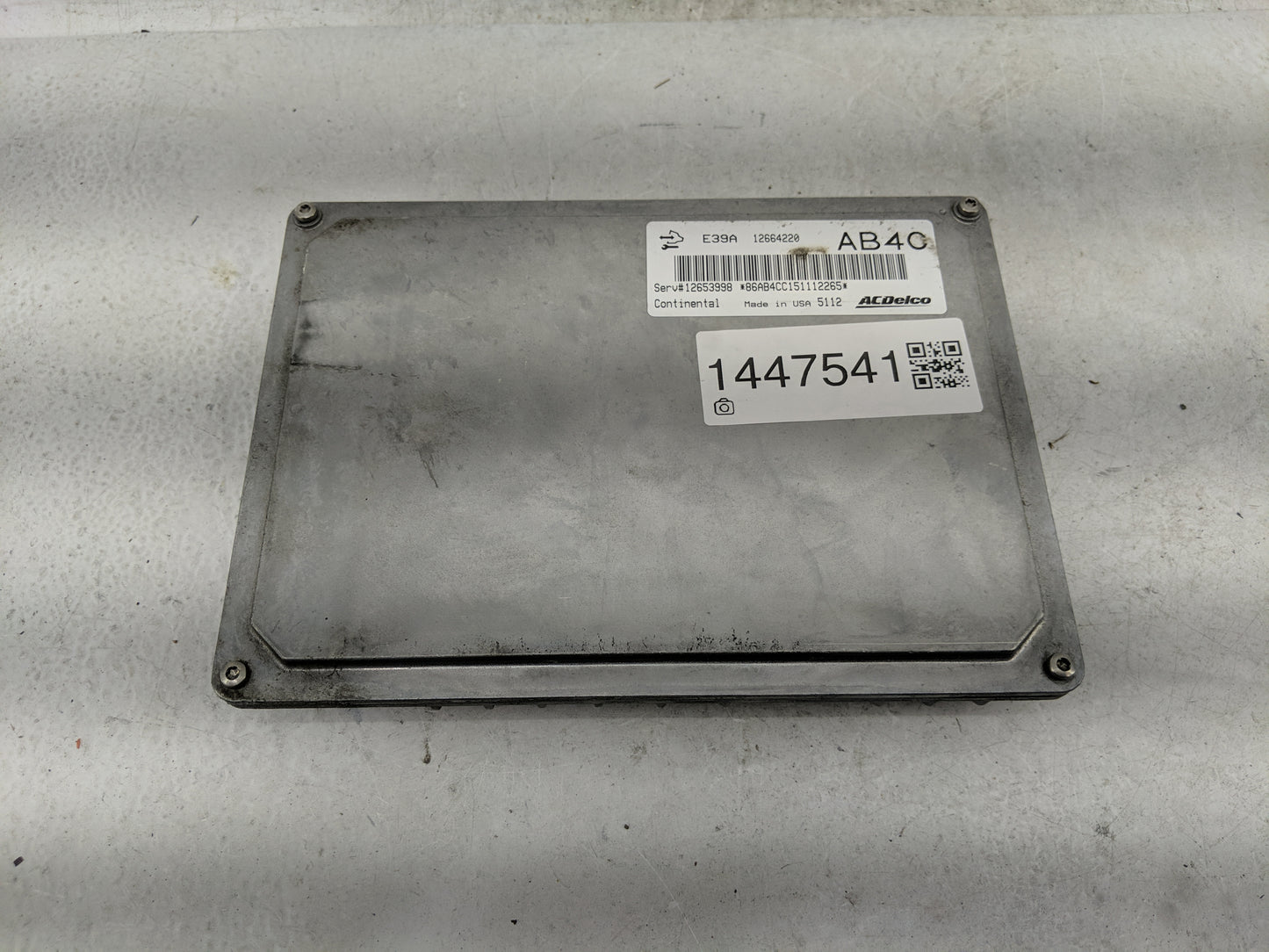2015 Chevrolet Malibu PCM Engine Control Computer ECU ECM PCU OEM P/N:12664220 12653998 Fits OEM Used Auto Parts - Oemusedau