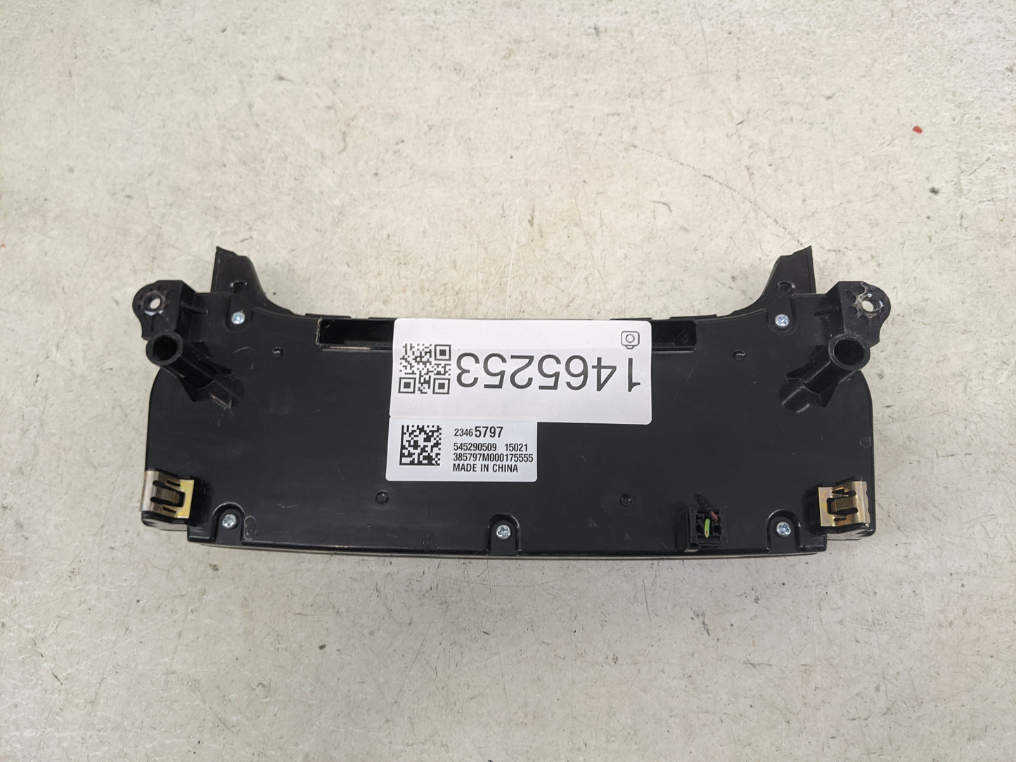 2014-2016 Chevrolet Malibu Climate Control Module Temperature AC/Heater Replacement P/N:23465797 545290509 Fits OEM Used Aut