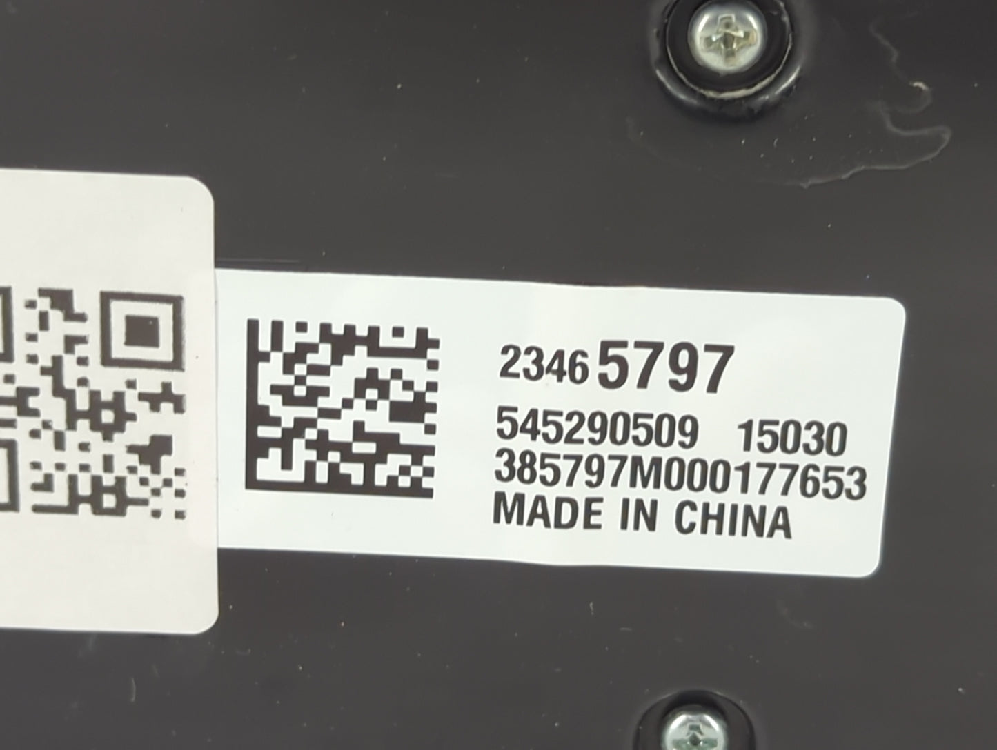 2015 Chevrolet Malibu Climate Control Module Temperature AC/Heater Replacement P/N:23465797 545290509, 385797M000177653 Fits