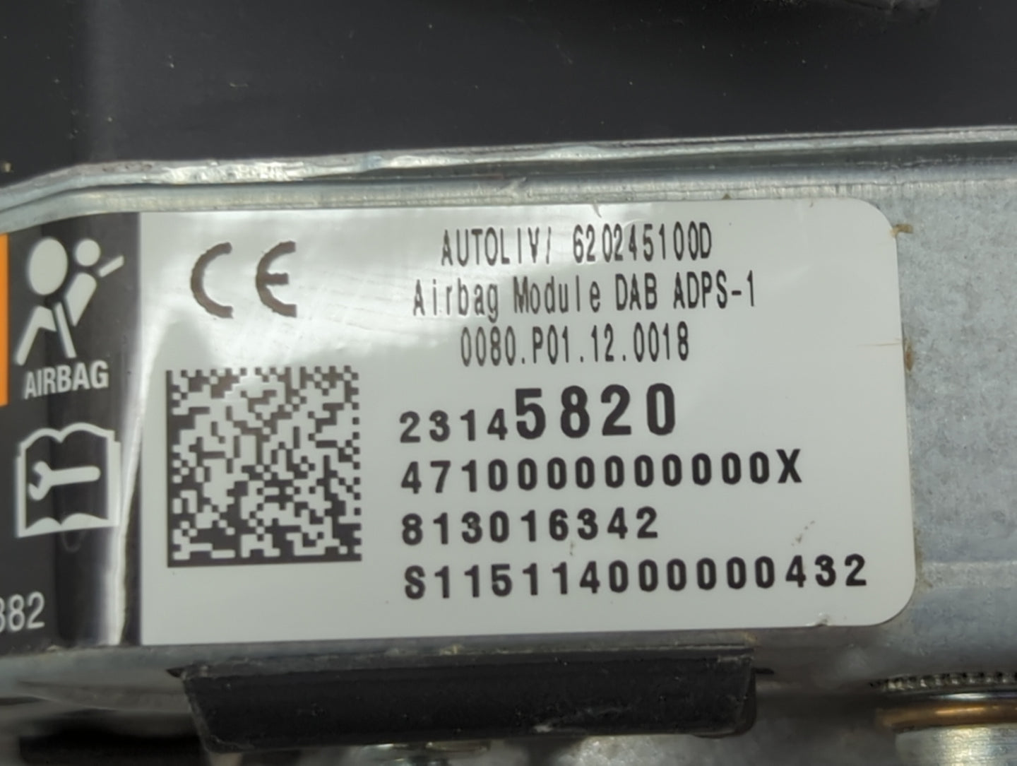 2013-2016 Chevrolet Malibu Air Bag Driver Left Steering Wheel Mounted 1465942 - Oemusedautoparts1.com