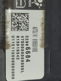 2014-2016 Chevrolet Malibu Air Bag Driver Left Knee OEM P/N:22966684 Fits Fits 2014 2015 2016 2017 OEM Used Auto Parts - Oem