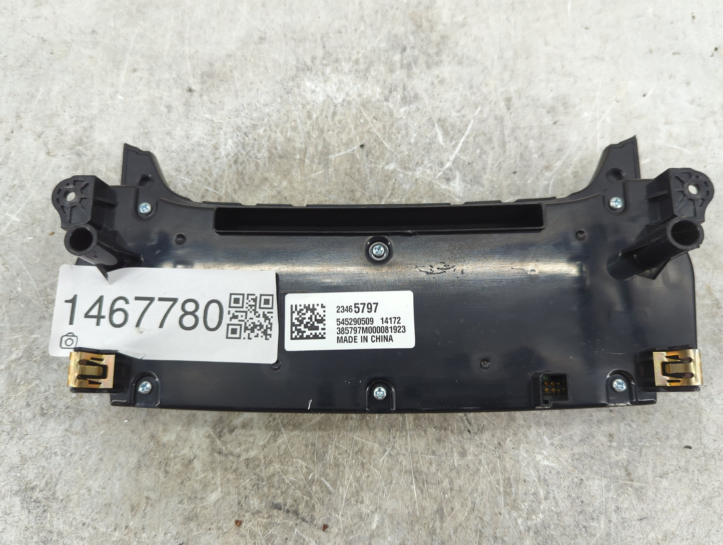2014-2016 Chevrolet Malibu Climate Control Module Temperature AC/Heater Replacement P/N:23465797 545290509 Fits OEM Used Aut