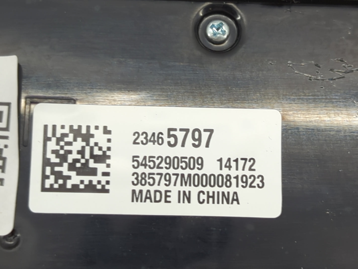2014-2016 Chevrolet Malibu Climate Control Module Temperature AC/Heater Replacement P/N:23465797 545290509 Fits OEM Used Aut