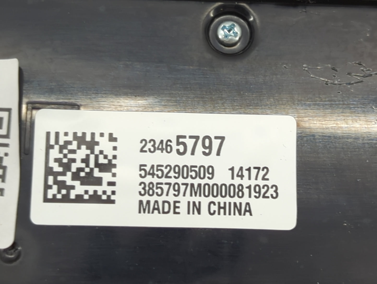 2014-2016 Chevrolet Malibu Climate Control Module Temperature AC/Heater Replacement P/N:23465797 545290509 Fits OEM Used Aut