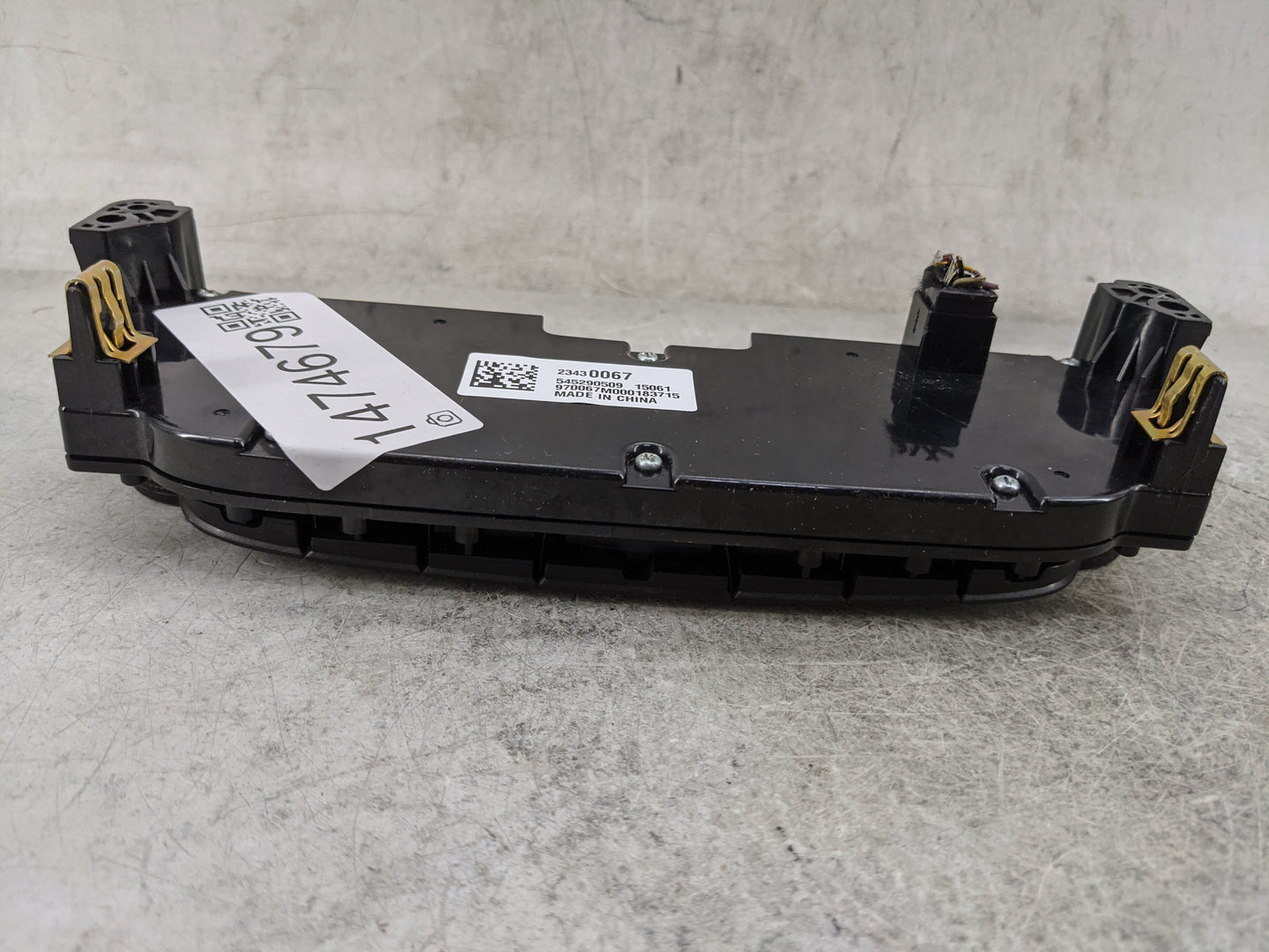 2014-2016 Chevrolet Malibu Radio Control Panel 1474679 - Oemusedautoparts1.com