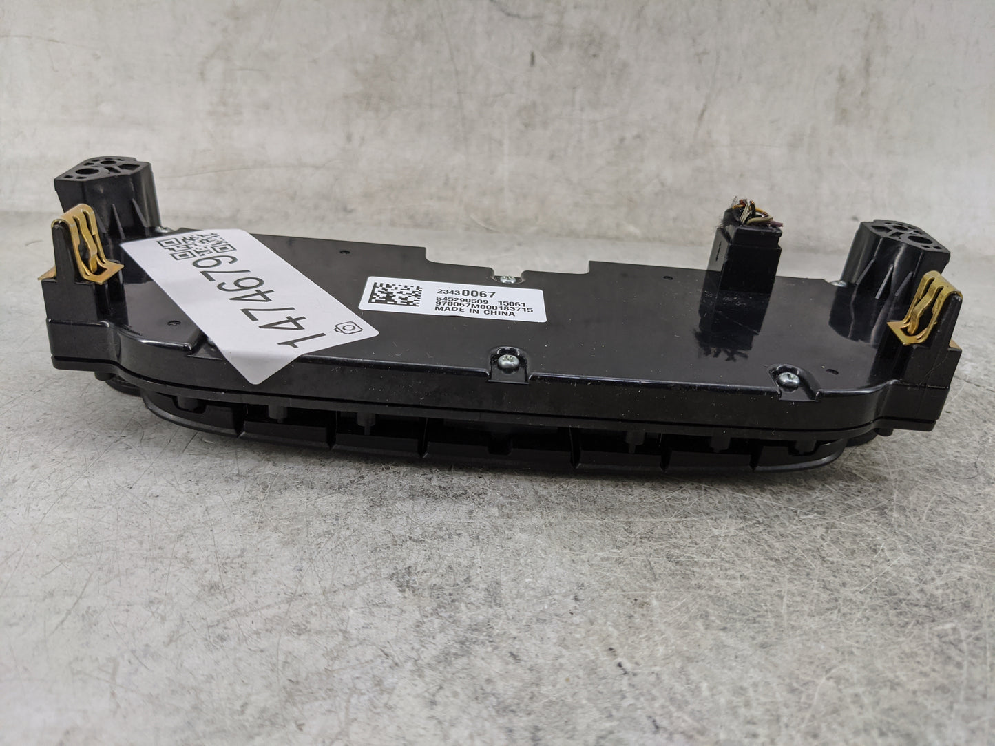 2014-2016 Chevrolet Malibu Radio Control Panel 1474679 - Oemusedautoparts1.com