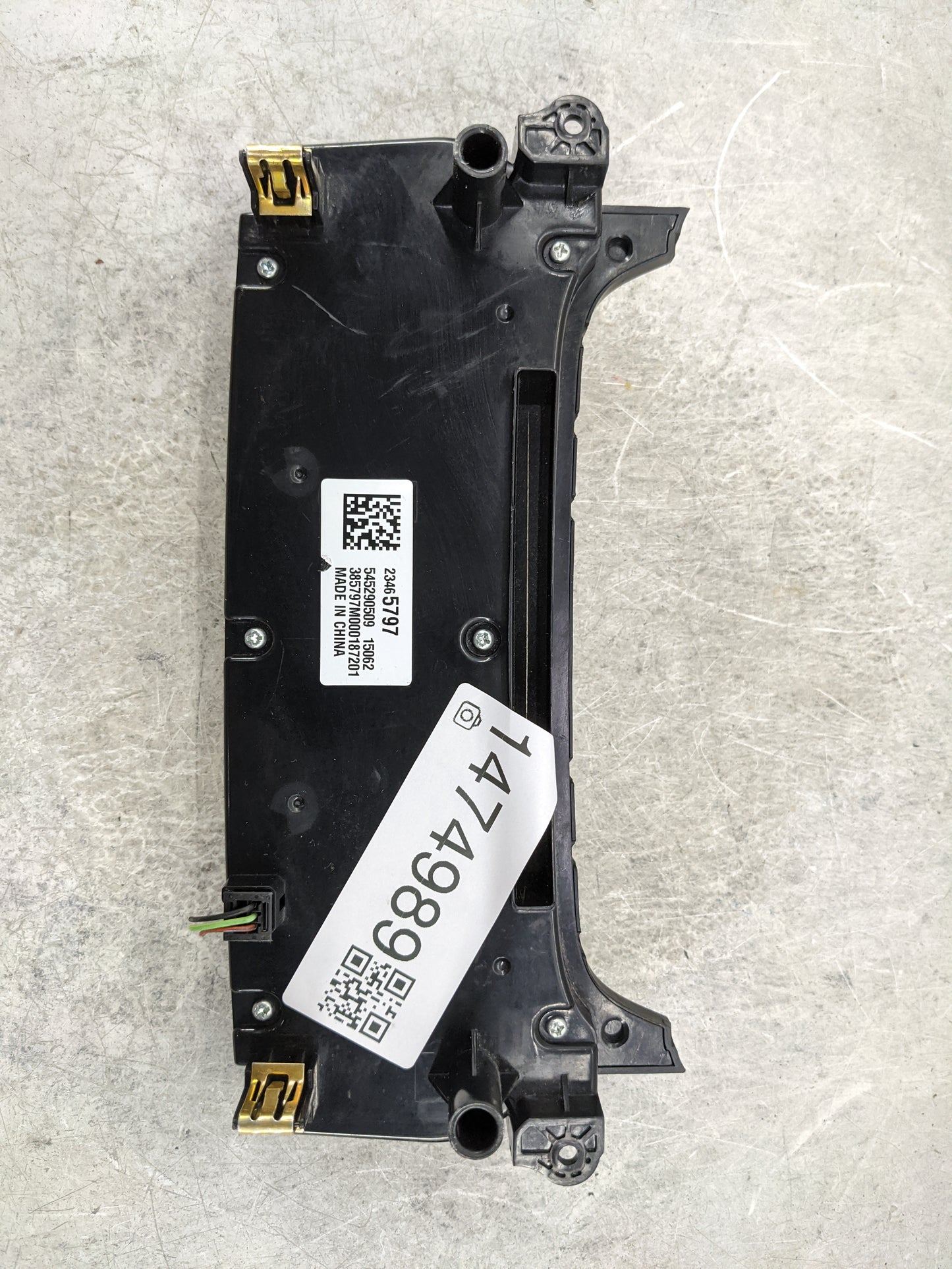 2014-2016 Chevrolet Malibu Climate Control Module Temperature AC/Heater Replacement P/N:23465797 545290509 Fits OEM Used Aut