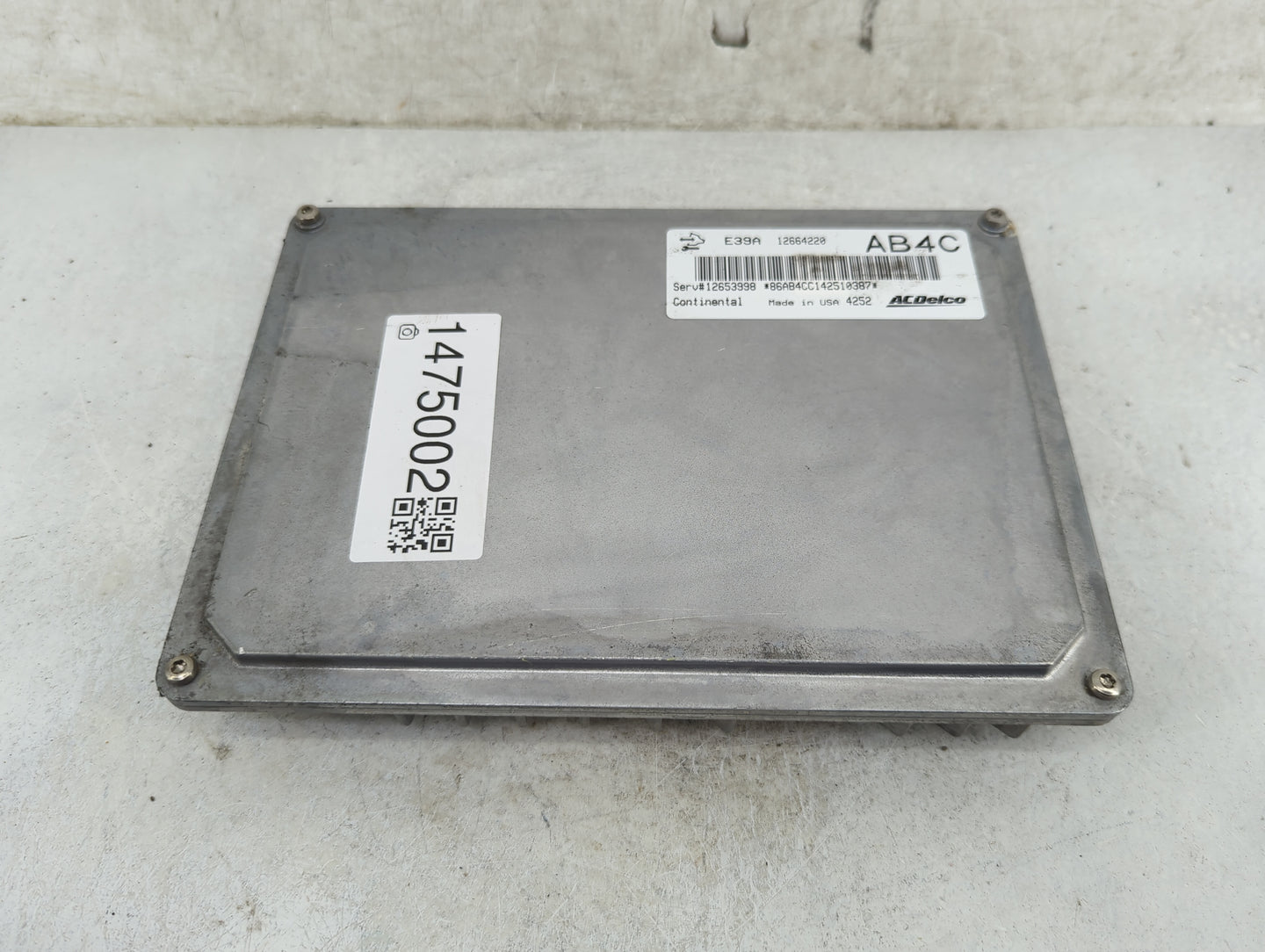 2013-2016 Chevrolet Malibu PCM Engine Control Computer ECU ECM PCU OEM P/N:12664220 12653998 Fits Fits 2013 2014 2015 2016 O