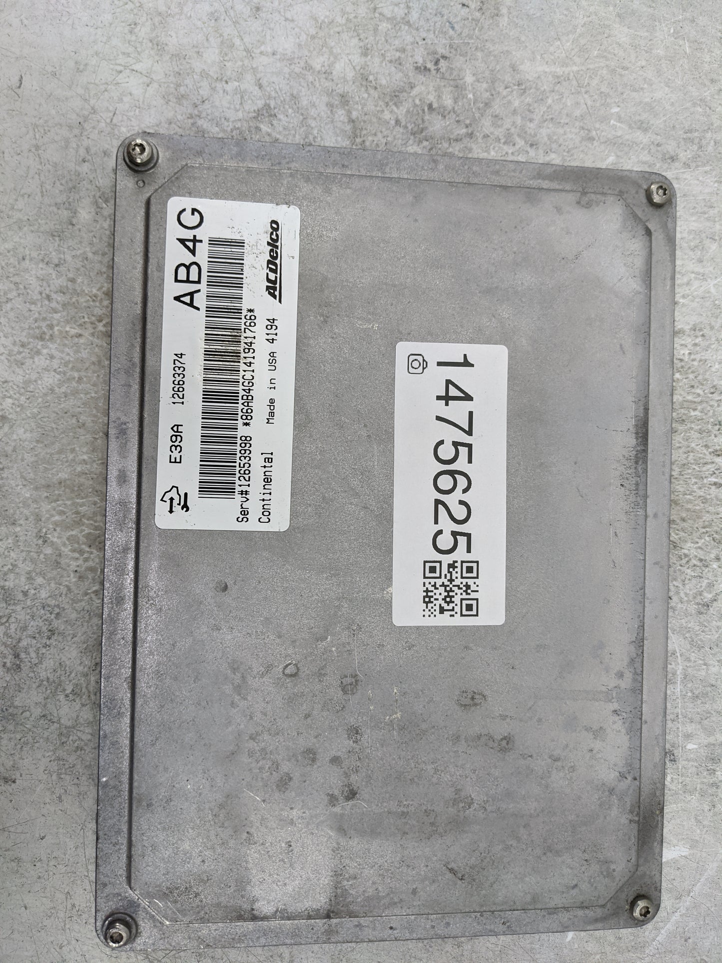 2013-2016 Chevrolet Malibu PCM Engine Control Computer ECU ECM PCU OEM P/N:12663374 12653998 Fits Fits 2013 2014 2015 2016 O