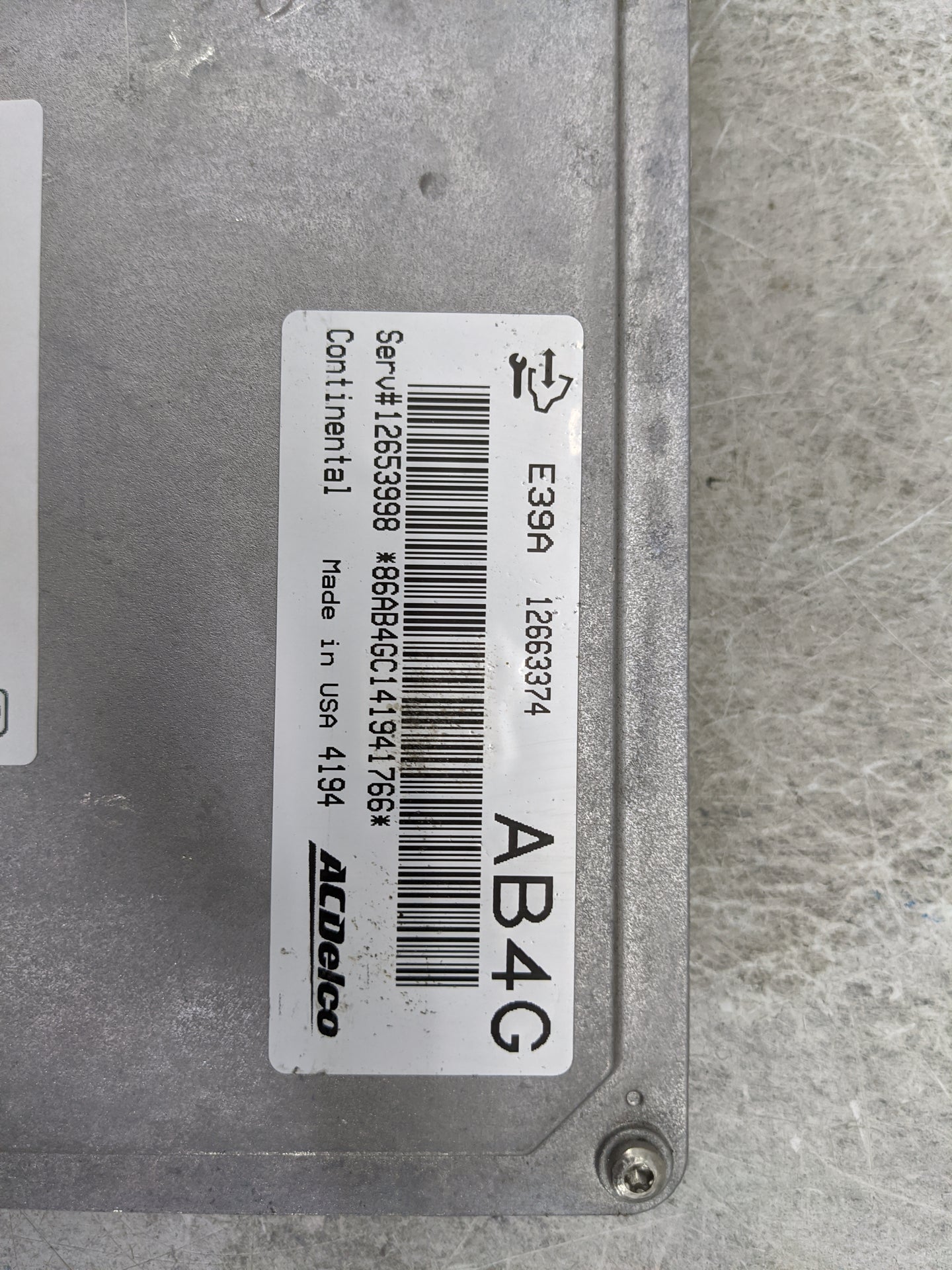 2013-2016 Chevrolet Malibu PCM Engine Control Computer ECU ECM PCU OEM P/N:12663374 12653998 Fits Fits 2013 2014 2015 2016 O