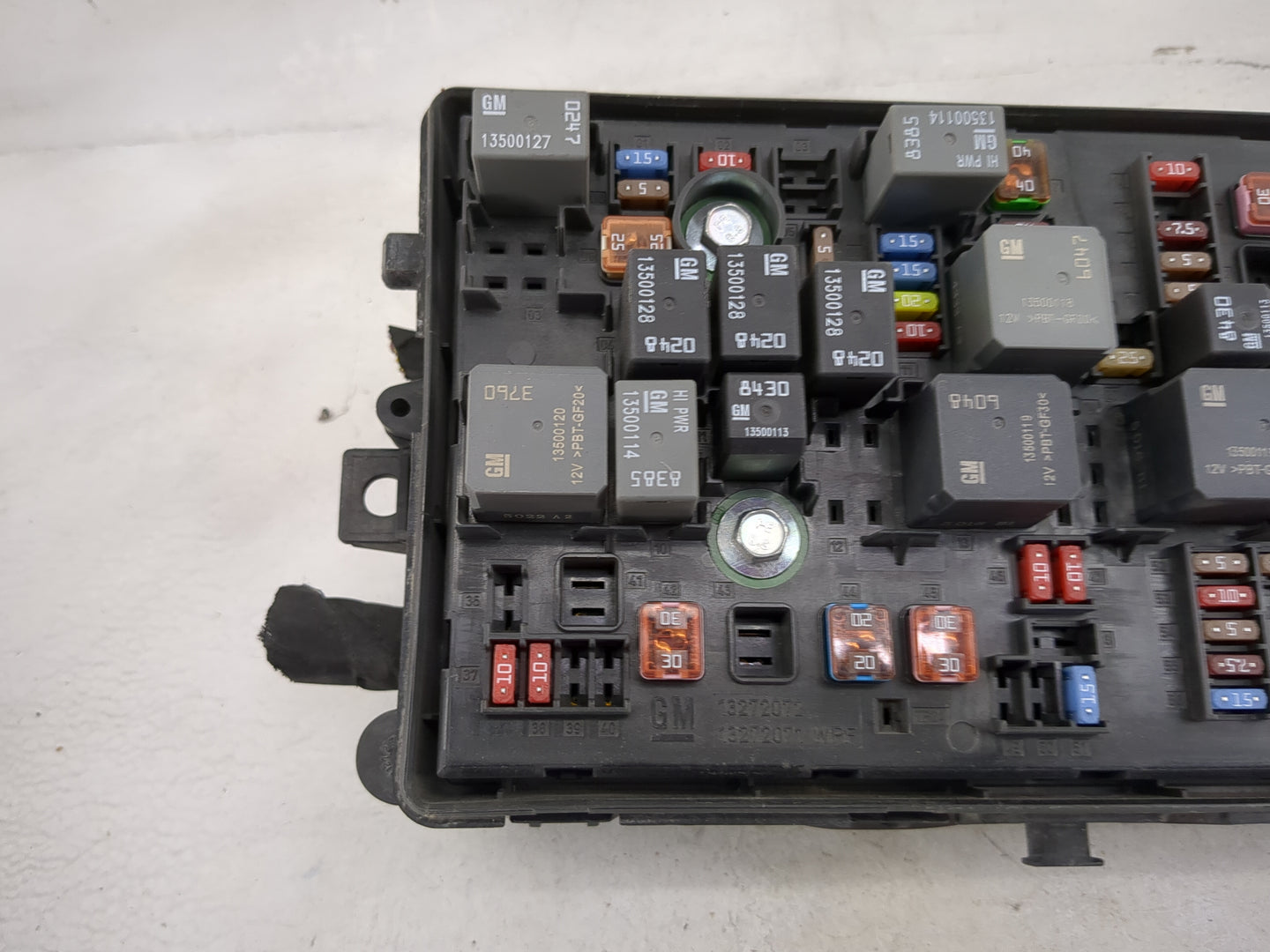 2014-2016 Chevrolet Malibu Fusebox Fuse Box Panel Relay Module P/N:13500127 13500128, 13500114, 13500120 Fits Fits 2014 2015