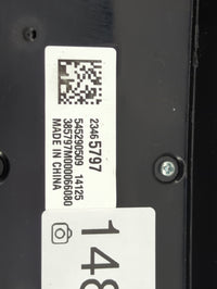 2014-2016 Chevrolet Malibu Climate Control Module Temperature AC/Heater Replacement P/N:23465797 545290509 Fits OEM Used Aut