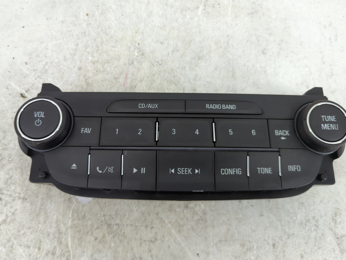 2014-2016 Chevrolet Malibu Radio Control Panel 1488392 - Oemusedautoparts1.com