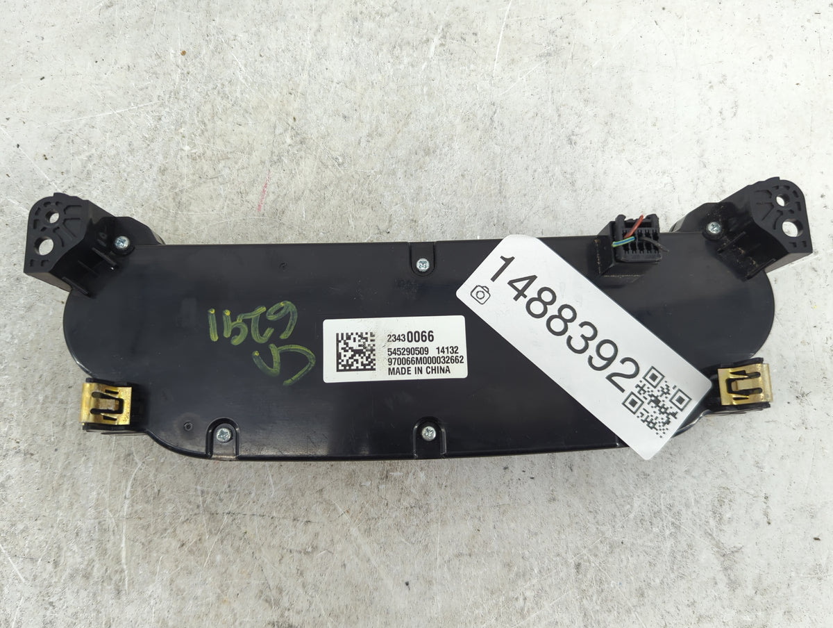 2014-2016 Chevrolet Malibu Radio Control Panel 1488392 - Oemusedautoparts1.com