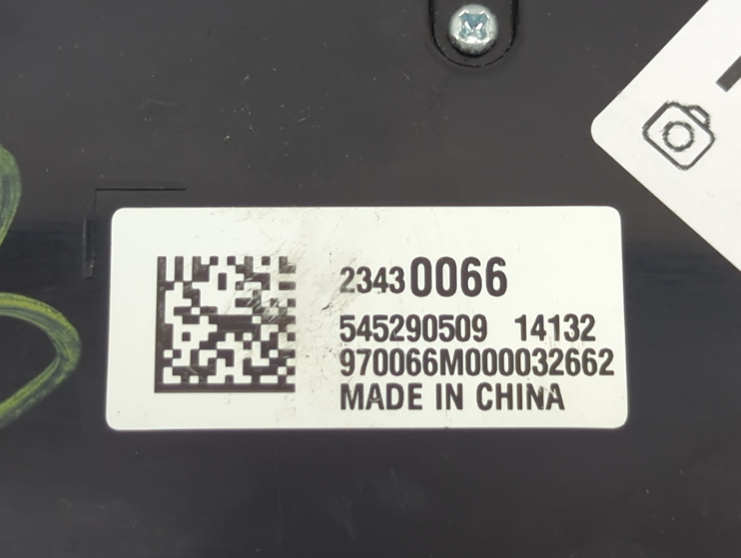 2014-2016 Chevrolet Malibu Radio Control Panel 1488392 - Oemusedautoparts1.com