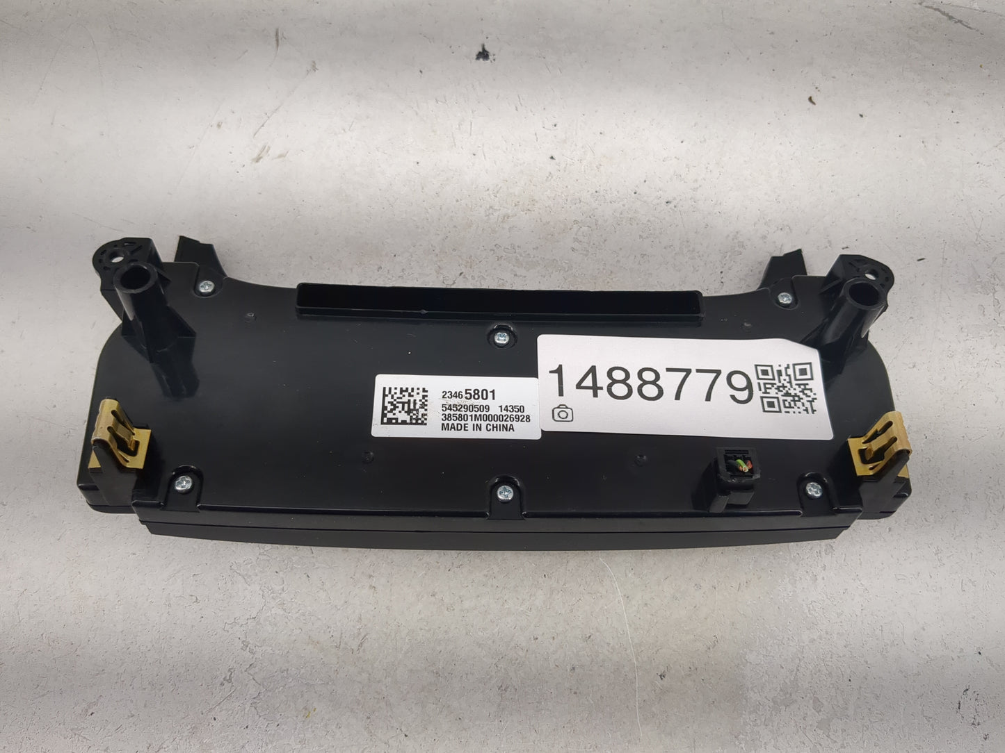 2014-2016 Chevrolet Malibu Climate Control Module Temperature AC/Heater Replacement P/N:23465801 545290509 Fits OEM Used Aut