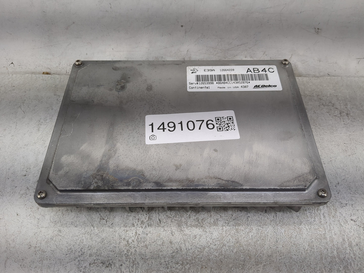2013-2016 Chevrolet Malibu PCM Engine Control Computer ECU ECM PCU OEM P/N:12664220 12653998 Fits Fits 2013 2014 2015 2016 O