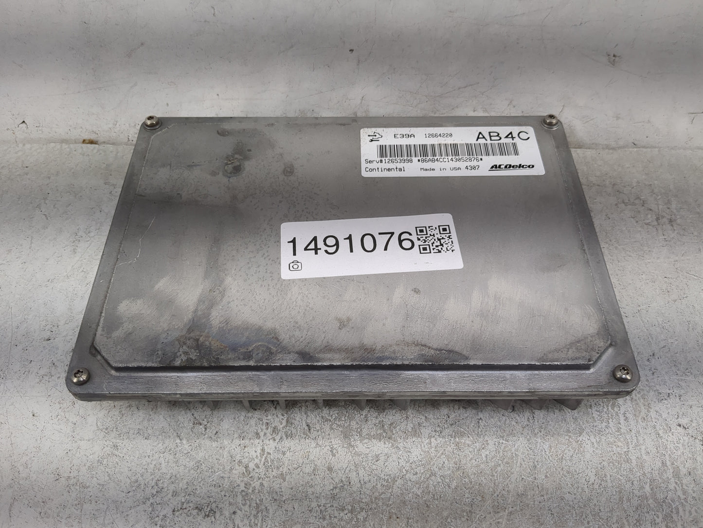 2013-2016 Chevrolet Malibu PCM Engine Control Computer ECU ECM PCU OEM P/N:12664220 12653998 Fits Fits 2013 2014 2015 2016 O