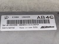 2013-2016 Chevrolet Malibu PCM Engine Control Computer ECU ECM PCU OEM P/N:12664220 12653998 Fits Fits 2013 2014 2015 2016 O