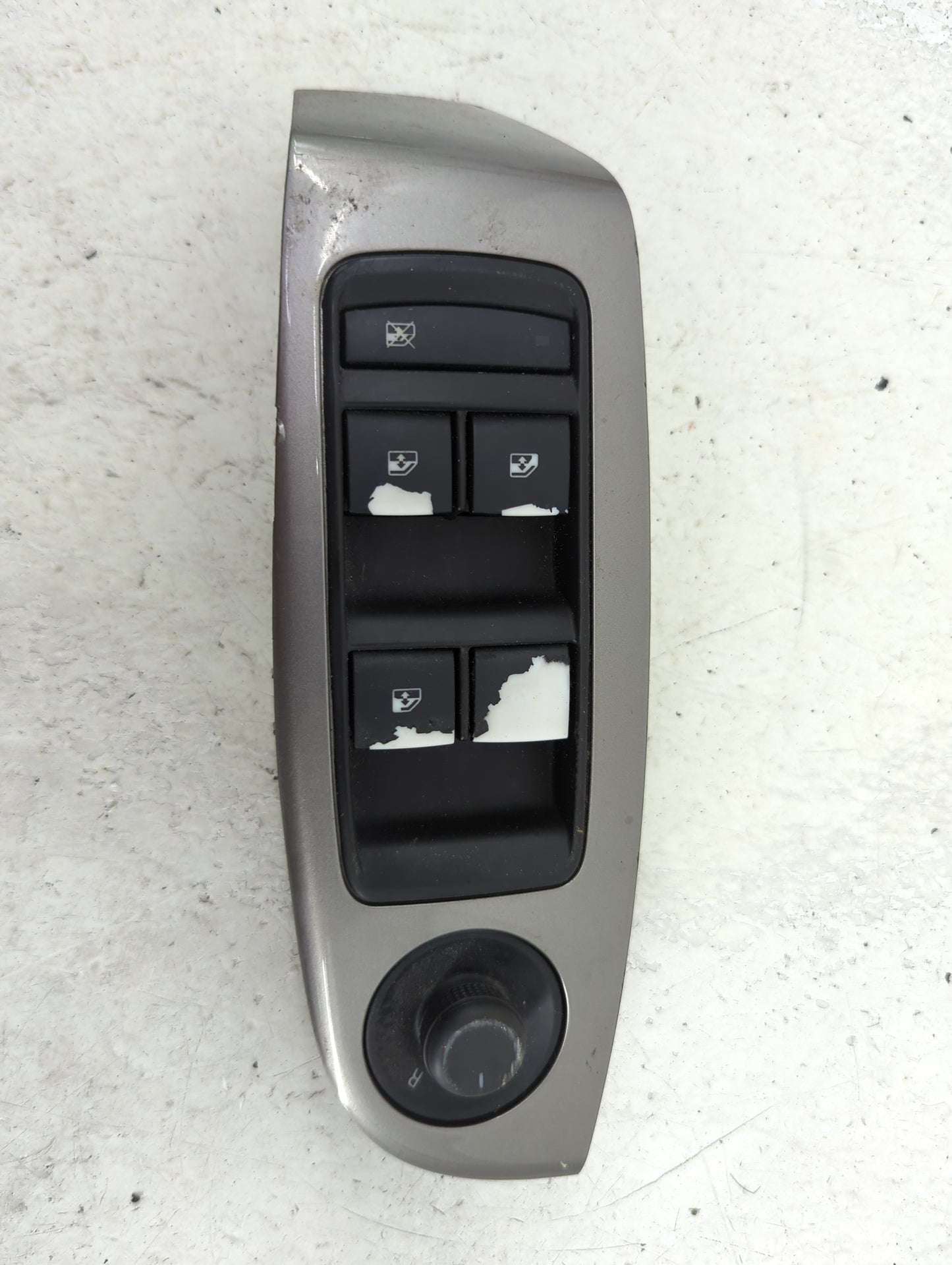 2014-2016 Chevrolet Malibu Master Power Window Switch Replacement Driver Side Left P/N:25872074 41164143 Fits OEM Used Auto 