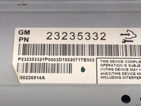 2013-2016 Chevrolet Malibu Information Display Screen 1494975 - Oemusedautoparts1.com