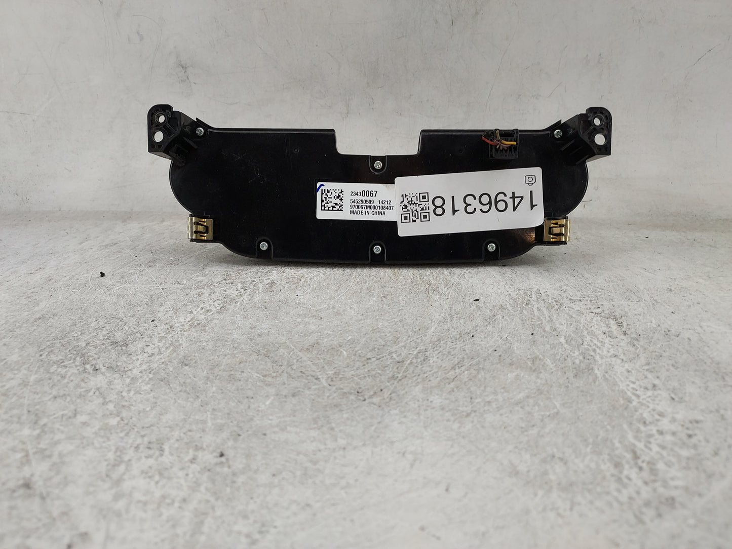 2014-2016 Chevrolet Malibu Radio Control Panel 1496318 - Oemusedautoparts1.com