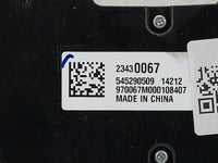 2014-2016 Chevrolet Malibu Radio Control Panel 1496318 - Oemusedautoparts1.com