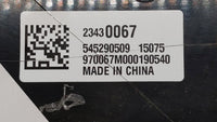 2014-2016 Chevrolet Malibu Radio Control Panel - Oemusedautoparts1.com