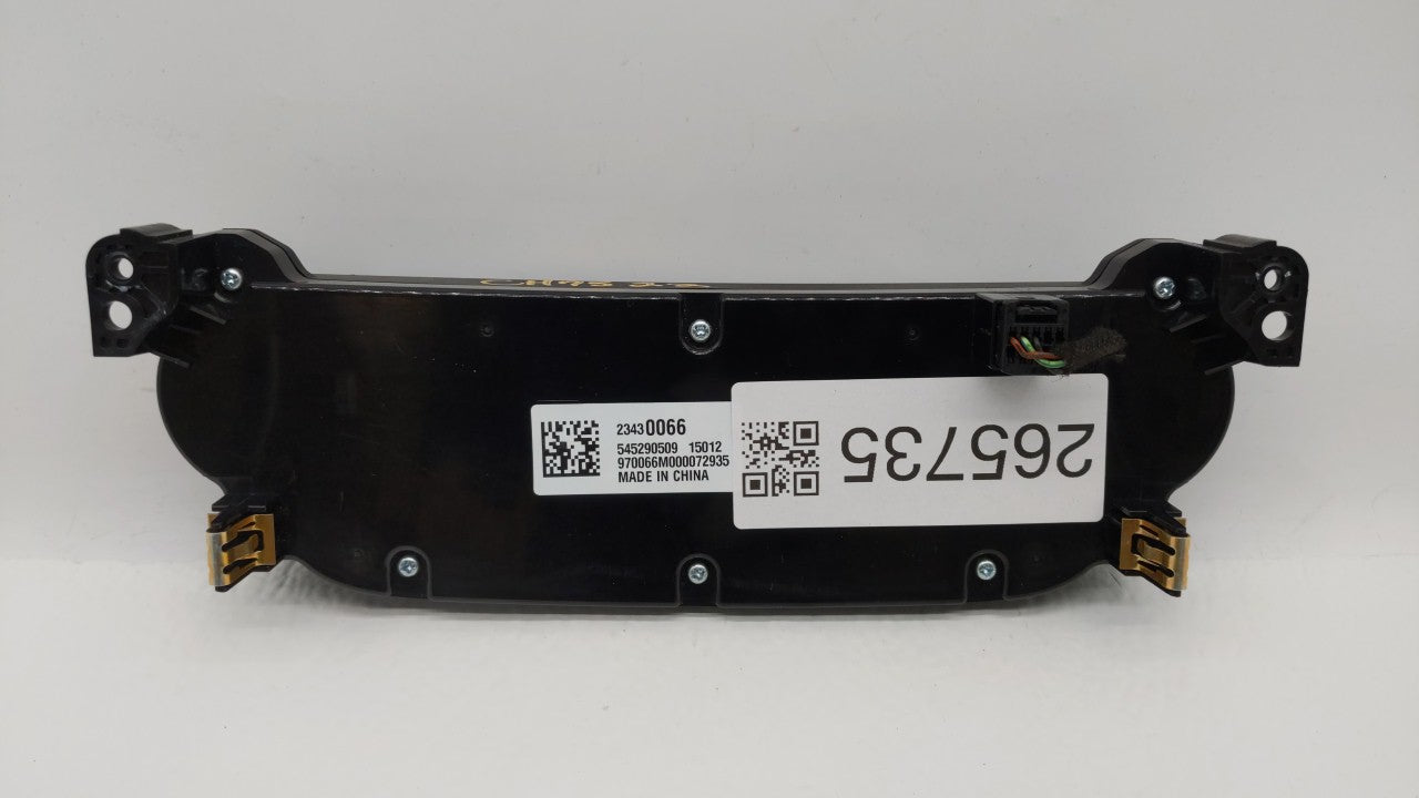 2014-2016 Chevrolet Malibu Radio Control Panel - Oemusedautoparts1.com