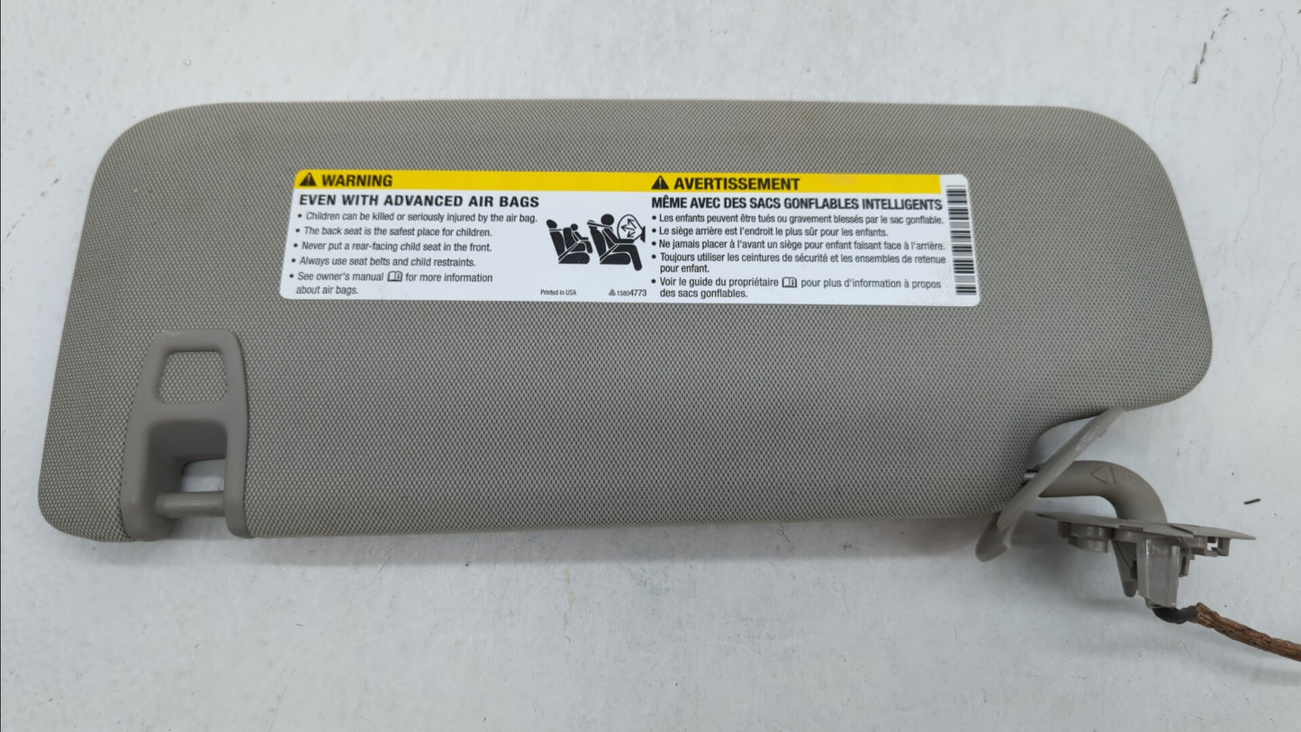 2013-2016 Chevrolet Malibu Sun Visor Shade Replacement Passenger Right Mirror Fits Fits 2013 2014 2015 2016 OEM Used Auto Pa