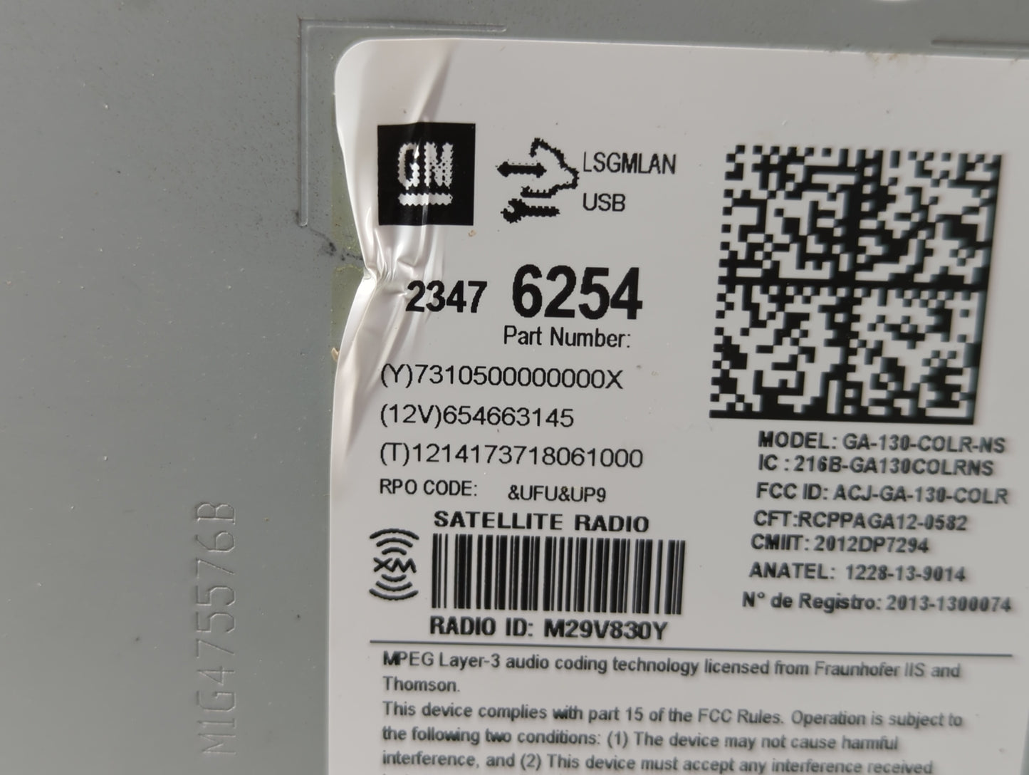 2015 Chevrolet Malibu Undefined - Oemusedautoparts1.com