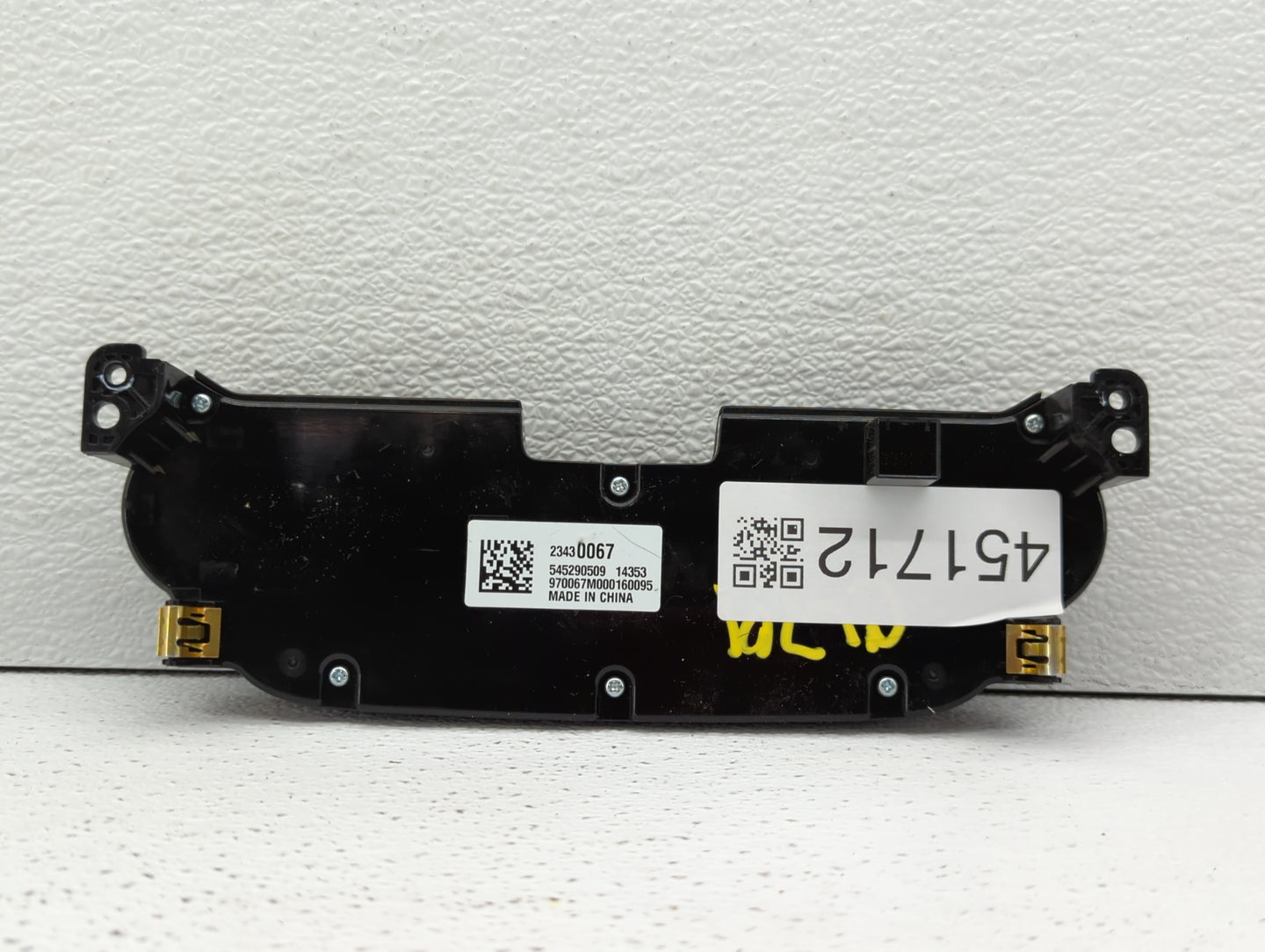 2014-2016 Chevrolet Malibu Radio Control Panel - Oemusedautoparts1.com